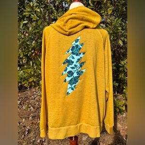Grateful Dead Upcycled Hoodie XXL